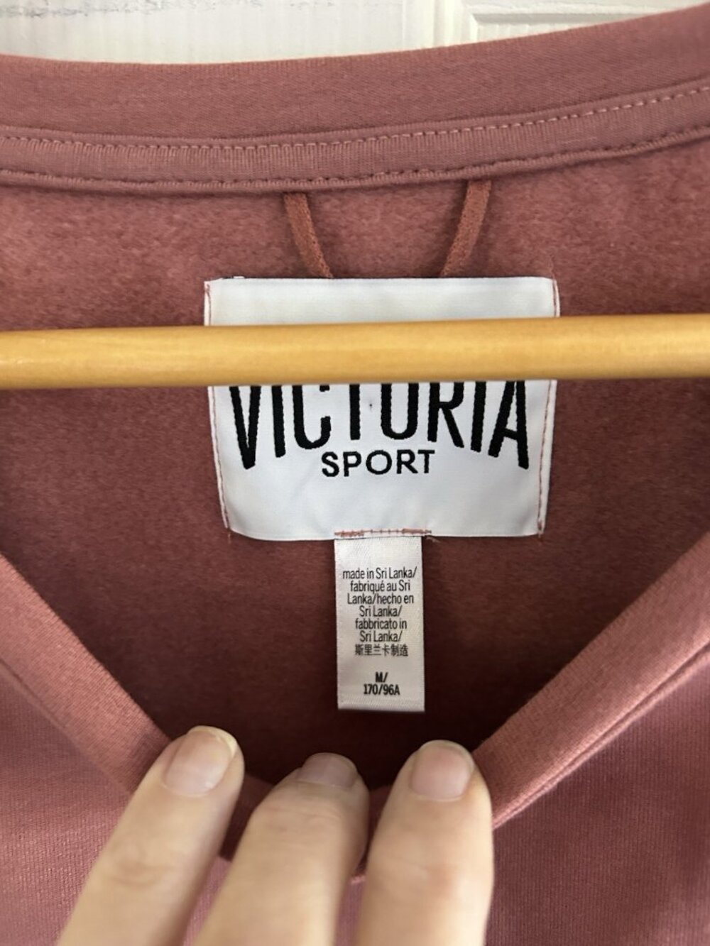 Victoria Sport Ruffled Fleece Pullover from Victoria’s Secret Women’s M NWOT - Picture 3 of 5